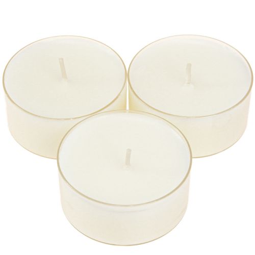 Artículo Velas de té maxi con transp. Caja blanca 54mm 16 piezas