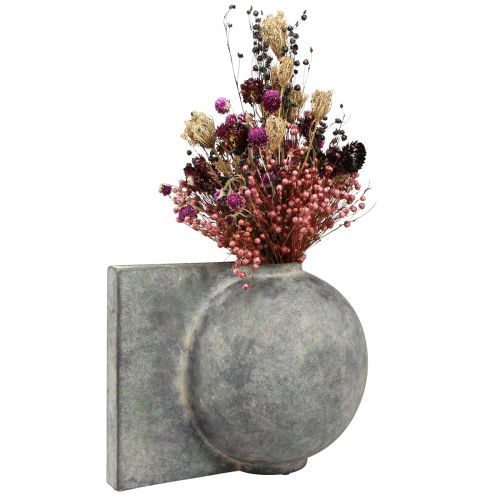 Artículo Flores secas trébol morado flores de paja lino eneldo 35cm 150g