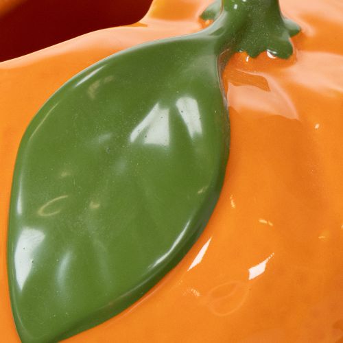 Artículo Jarrón de cítricos, naranja y limón, como accesorio extravagante para el hogar, decoración de verano, 10 cm, 2 piezas