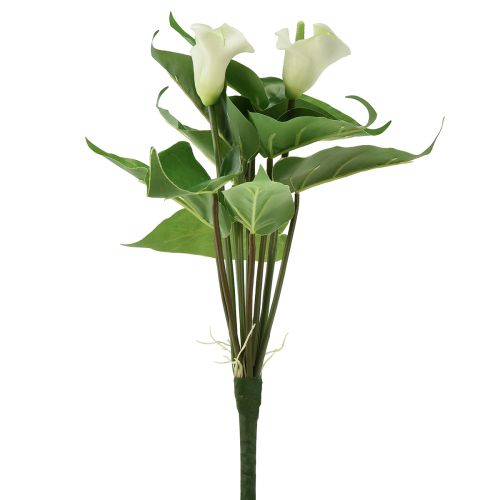 Artículo Cala Lily Kalla Flores Artificiales Flores Exóticas Blancas 34cm