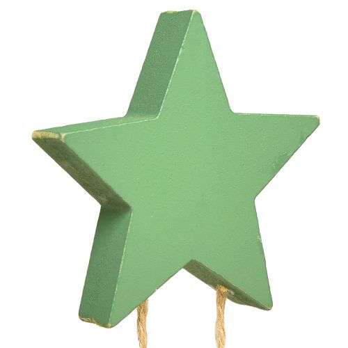 Artículo Decoración colgante Árbol de Navidad estrella madera Al. 59 cm