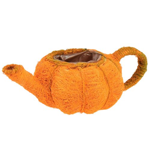 Maceta para plantar decoración de calabaza naranja/amarillo verde Ø13cm