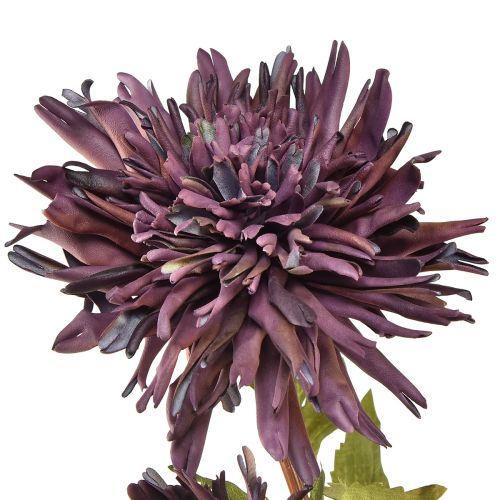 Artículo Crisantemo artificial 2 flores violeta Ø5/11cm L70cm