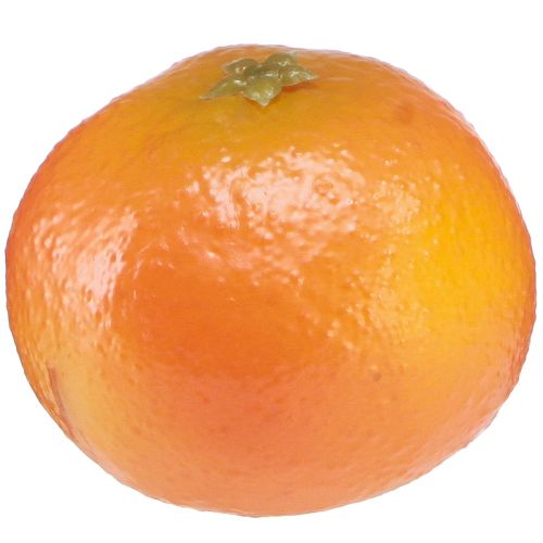 Mandarina artificial fruta decorativa frutas artificiales Ø6cm H5cm
