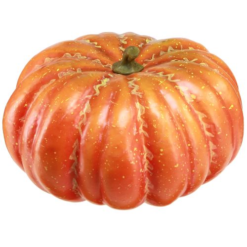 Floristik24 Calabaza artificial en naranja hortalizas artificiales otoño Ø25cm