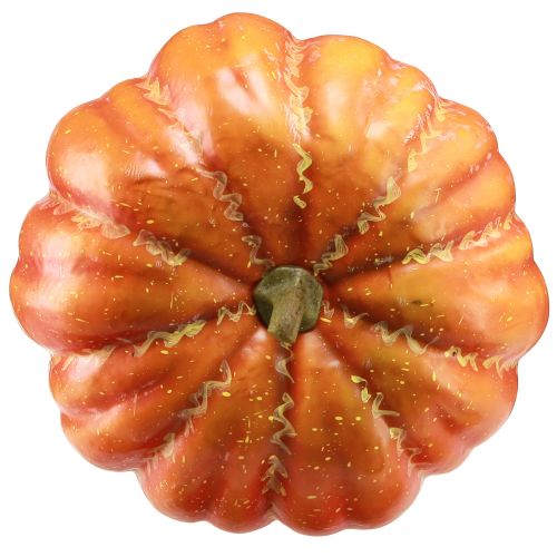 Artículo Calabaza artificial en naranja hortalizas artificiales otoño Ø25cm