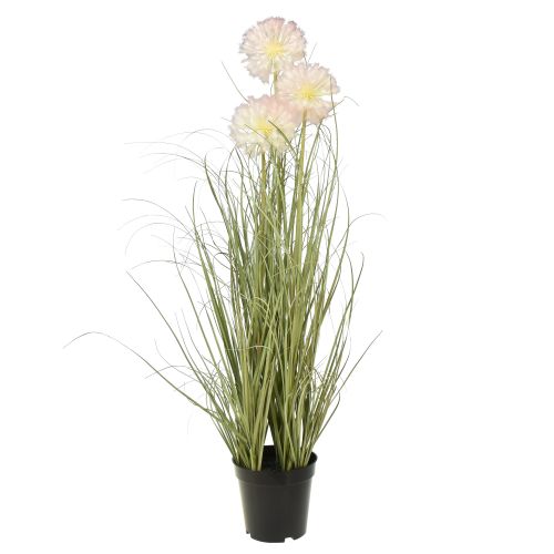 Floristik24 Flores artificiales bola decorativa flor allium cebolla ornamental artificial 78cm