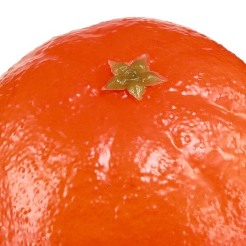 Artículo Fruta decorativa artificial naranja fruta artificial Ø8cm 4 piezas