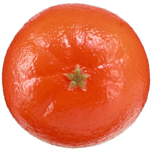 Artículo Fruta decorativa artificial naranja fruta artificial Ø8cm 4 piezas