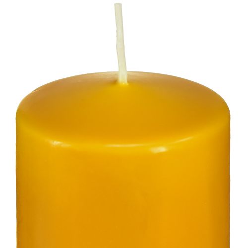 Artículo Vela de pilar PURE velas Wenzel miel amarilla 130/60mm
