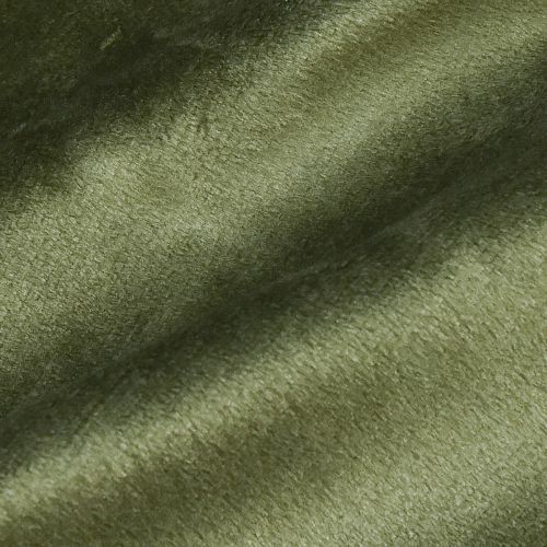 Artículo Camino de mesa de terciopelo verde oscuro, 28×270 cm - elegante camino de mesa de tela decorativa para decoración festiva
