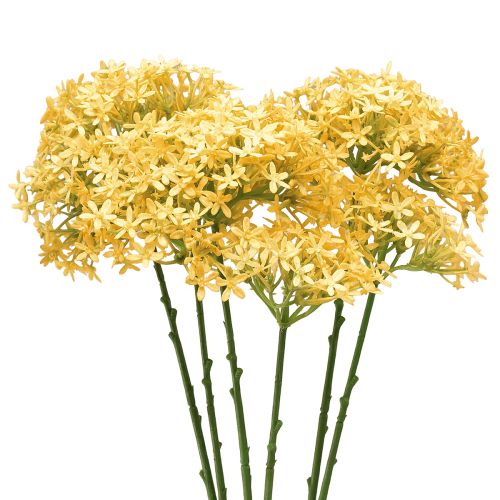 Artículo Ajo Ornamental Allium Silvestre Artificial Amarillo 70cm 3uds