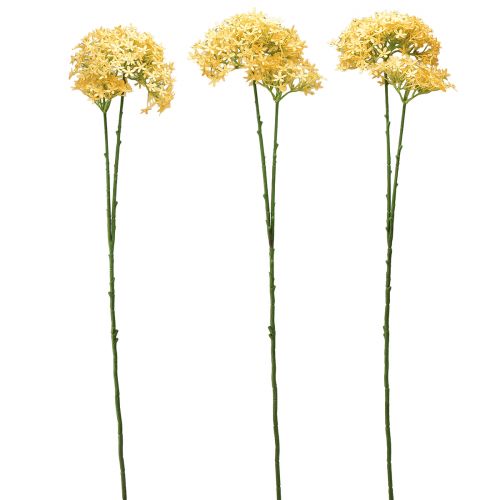 Artículo Ajo Ornamental Allium Silvestre Artificial Amarillo 70cm 3uds