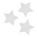 Floristik24 Deco estrella blanca 7cm 8pcs