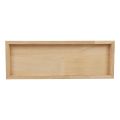 Floristik24 Bandeja de madera bandeja decorativa madera rectangular natural 50×17×2.5cm