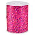 Floristik24 Cinta rizadora cinta de regalo rosa con lunares 10mm 250m