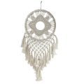 Floristik24 Atrapasueños macramé decoración pared crema 29×72cm