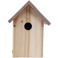 Floristik24 Caja nido casita para pájaros de madera natural marrón/beige 23cm 1ud