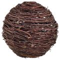 Floristik24 Bola decorativa de enredaderas, marrón natural, 20 cm de diámetro